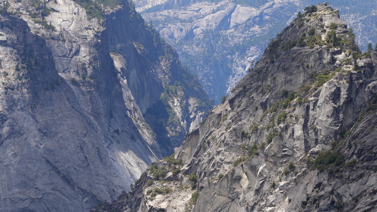 Valley View from Nevada Fall Summit