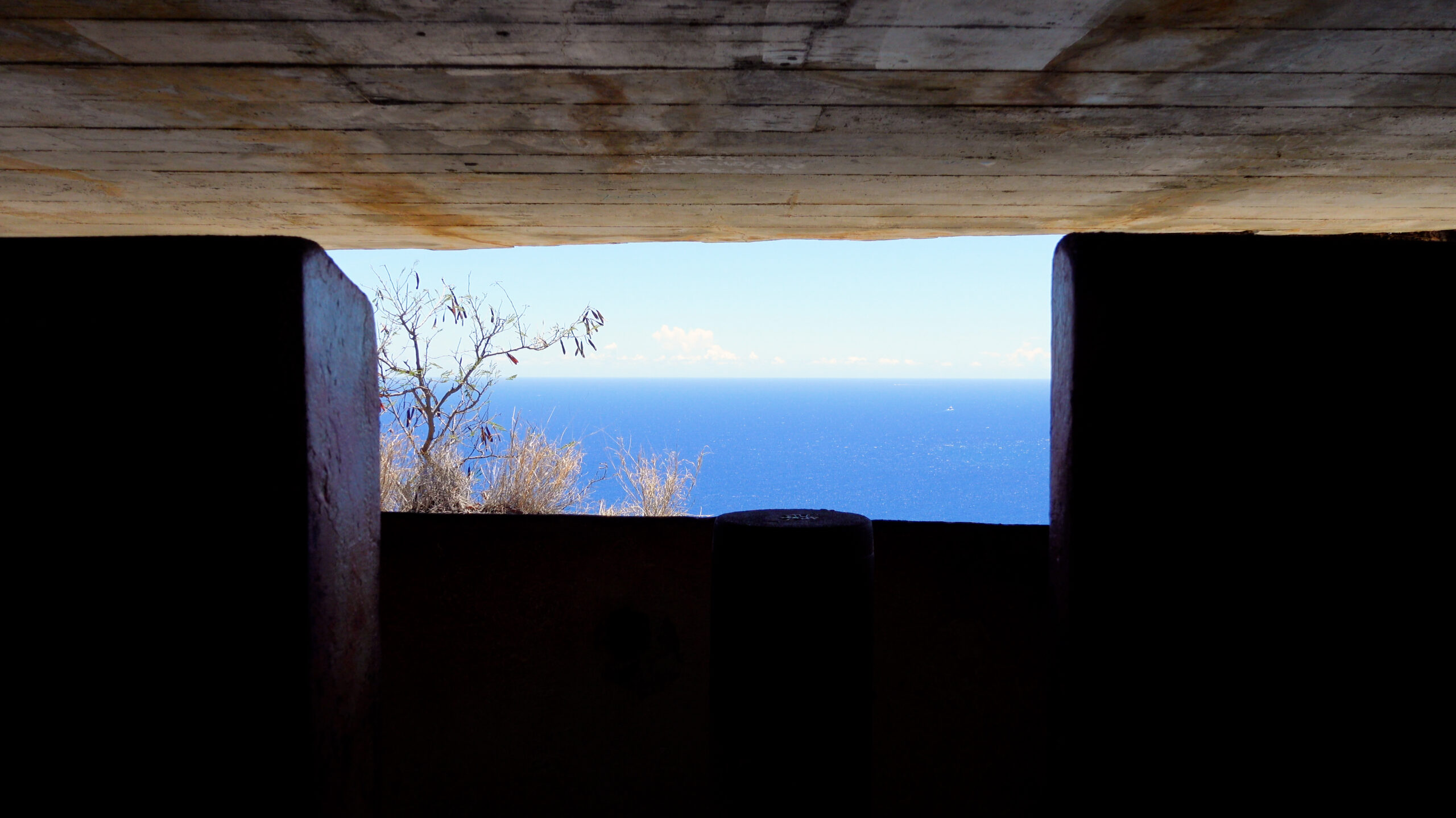 View from Bunkers and Lookouts at Diamond Head Crater Summit Trail