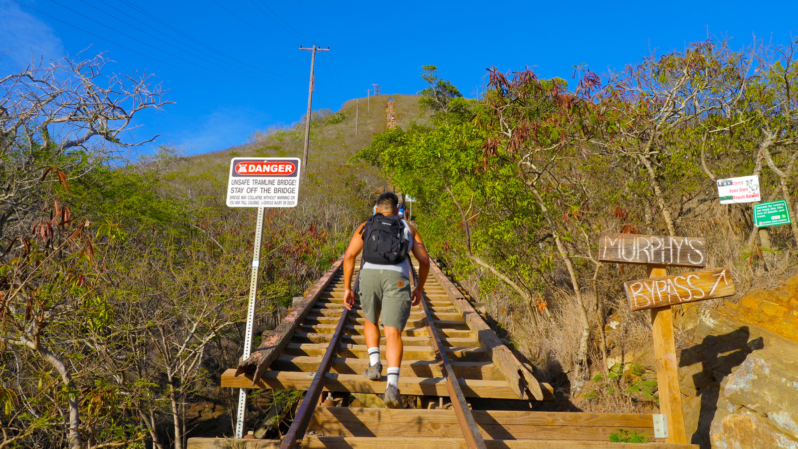 Kokohead Crater Tramway Murphy's Bypass Trail