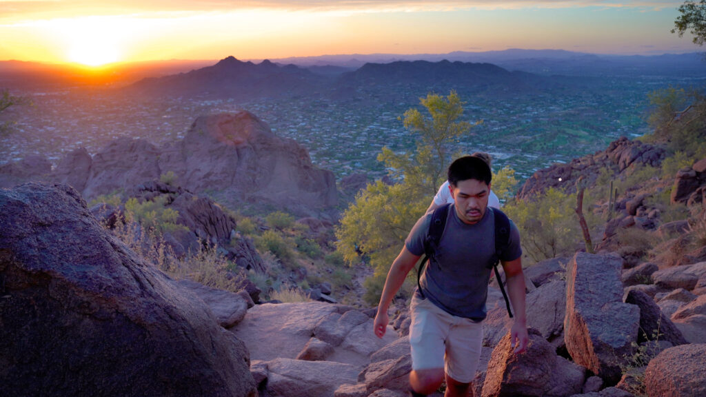 Camelback Mountain Approaching Summit